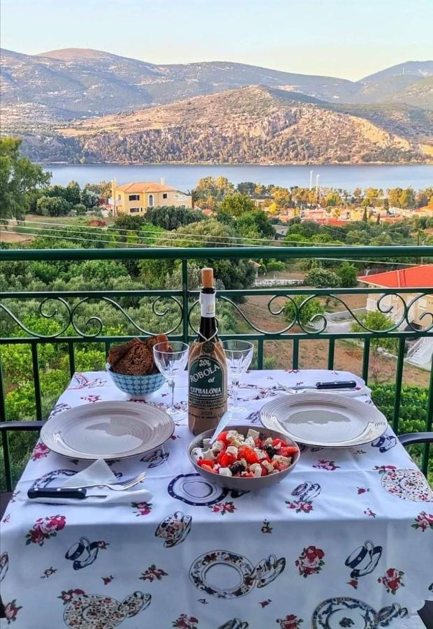 Apaggio Di Argostoli Apartments - Private Parking & Sea View Eksteriør bilde