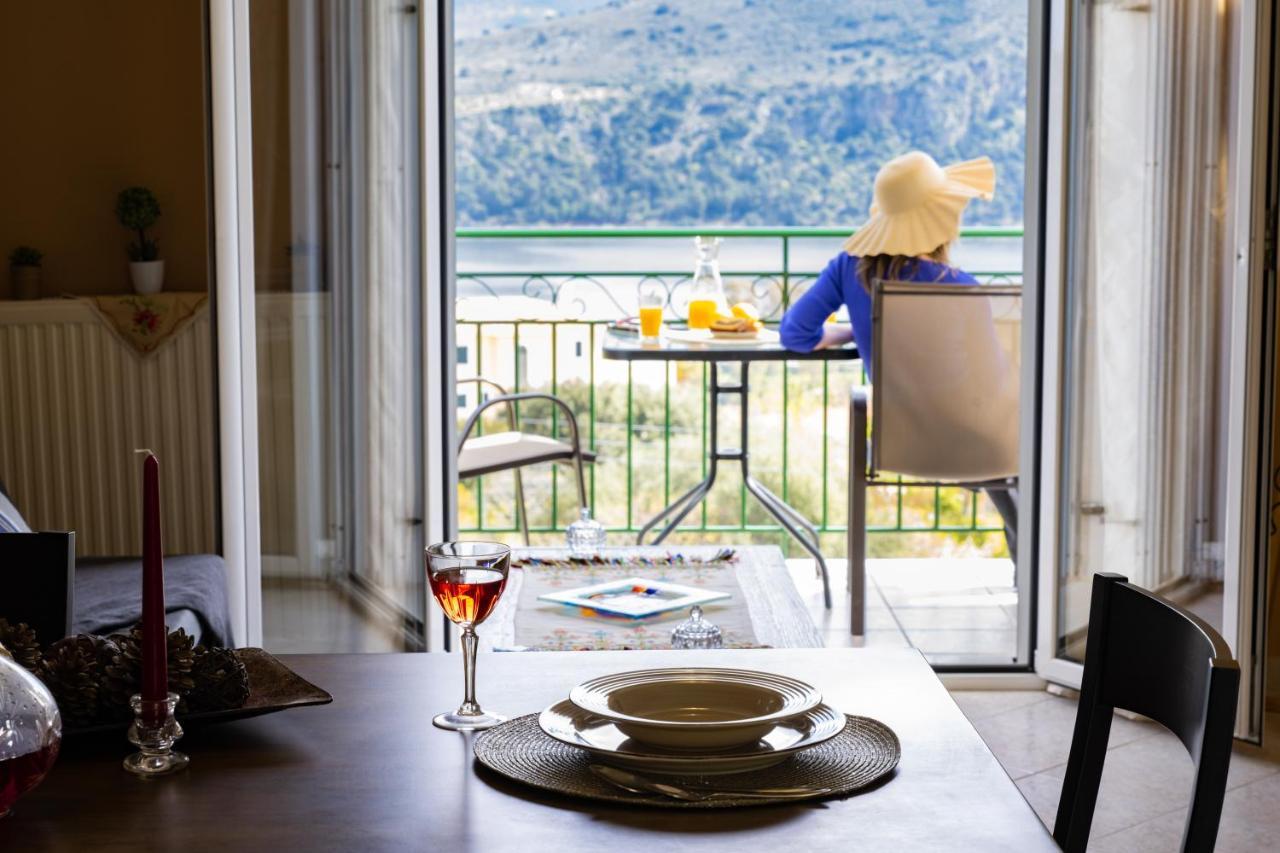 Apaggio Di Argostoli Apartments - Private Parking & Sea View Eksteriør bilde