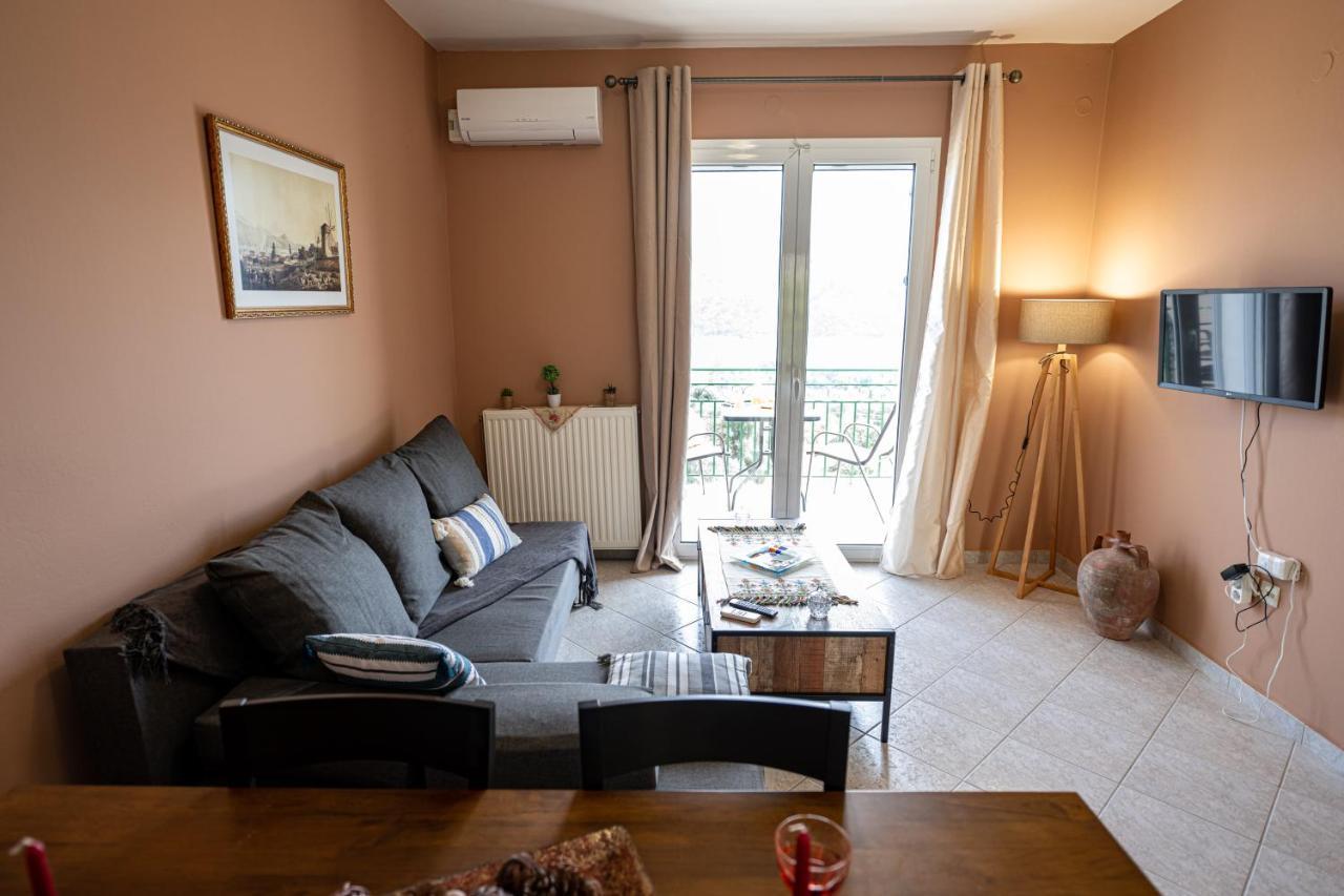 Apaggio Di Argostoli Apartments - Private Parking & Sea View Eksteriør bilde