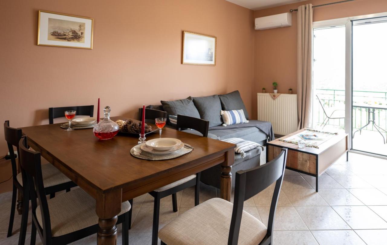 Apaggio Di Argostoli Apartments - Private Parking & Sea View Eksteriør bilde