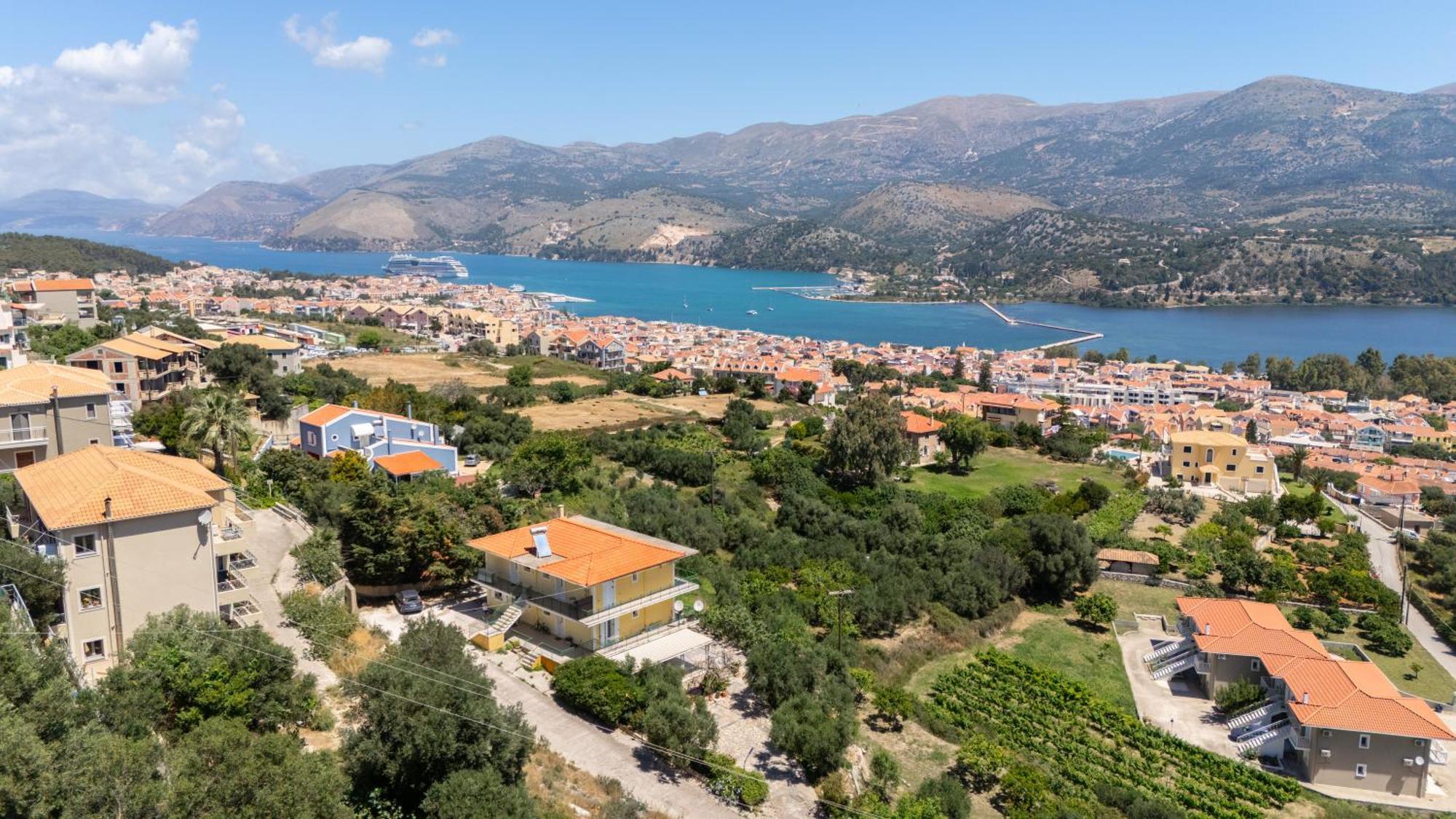 Apaggio Di Argostoli Apartments - Private Parking & Sea View Eksteriør bilde