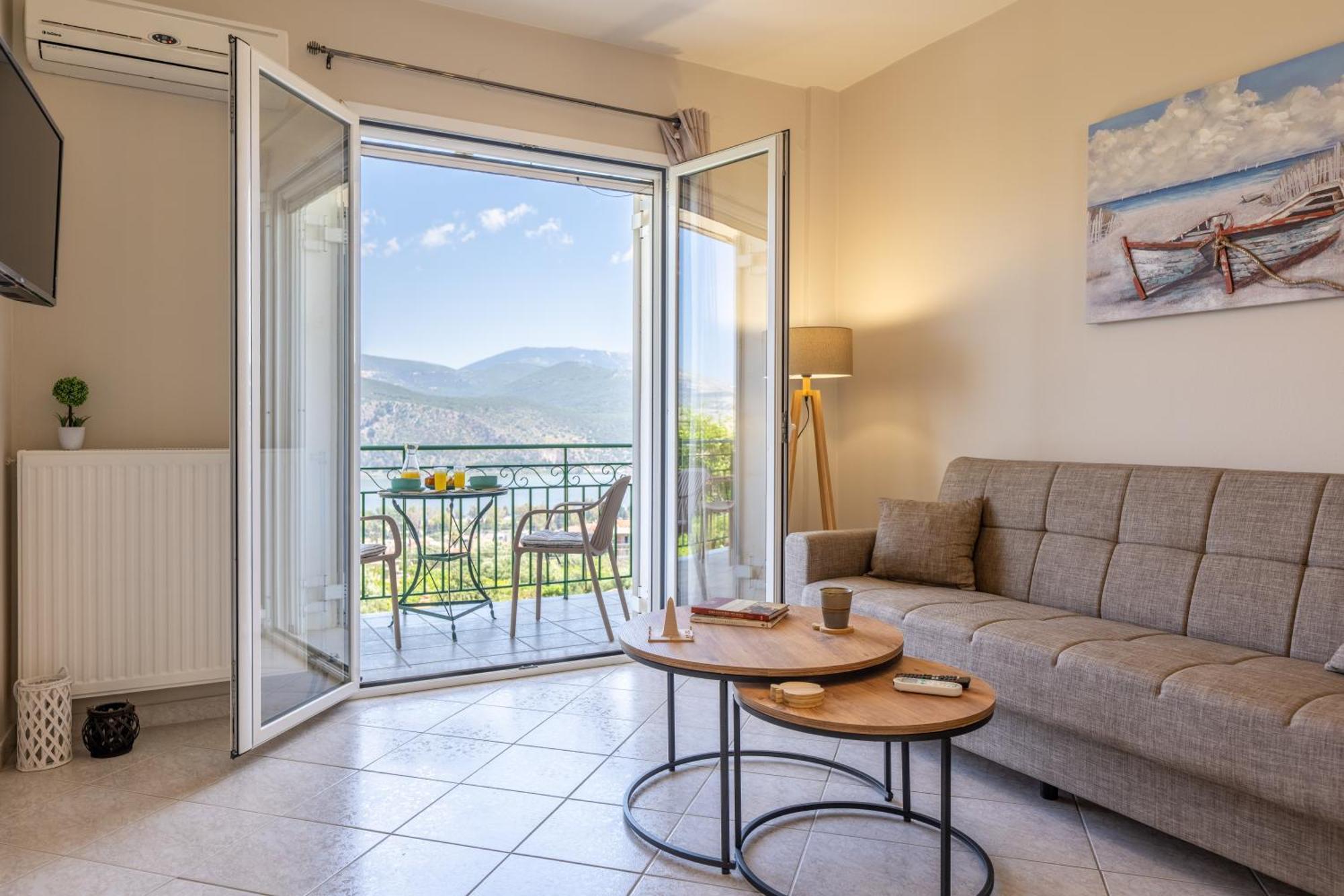 Apaggio Di Argostoli Apartments - Private Parking & Sea View Eksteriør bilde