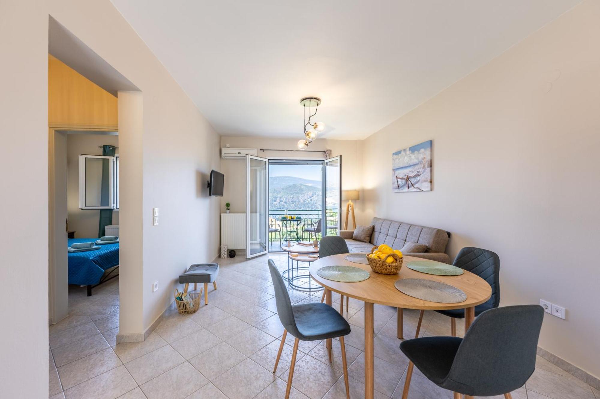 Apaggio Di Argostoli Apartments - Private Parking & Sea View Eksteriør bilde